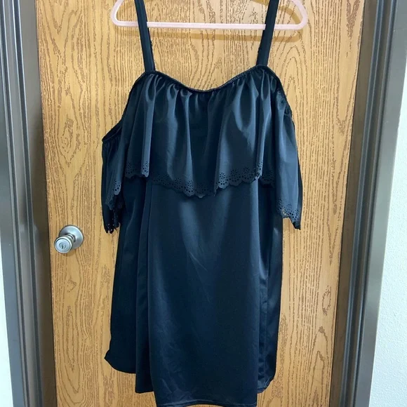 Nwt Laser Cutout Off the Shoulder Swimdress Swimsuits For All Woman Wit… - Picture 5 of 6